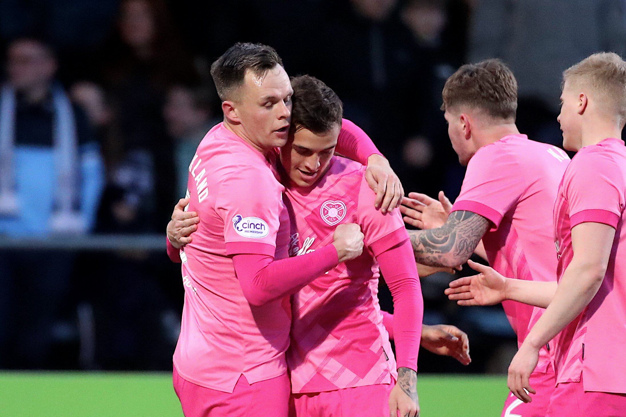 Kenneth Vargas puso una asistencia en el triunfo del Hearts en Escocia. Foto: Twitter