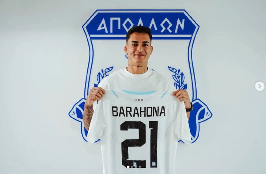 Carlos Barahona, apollon de chipre