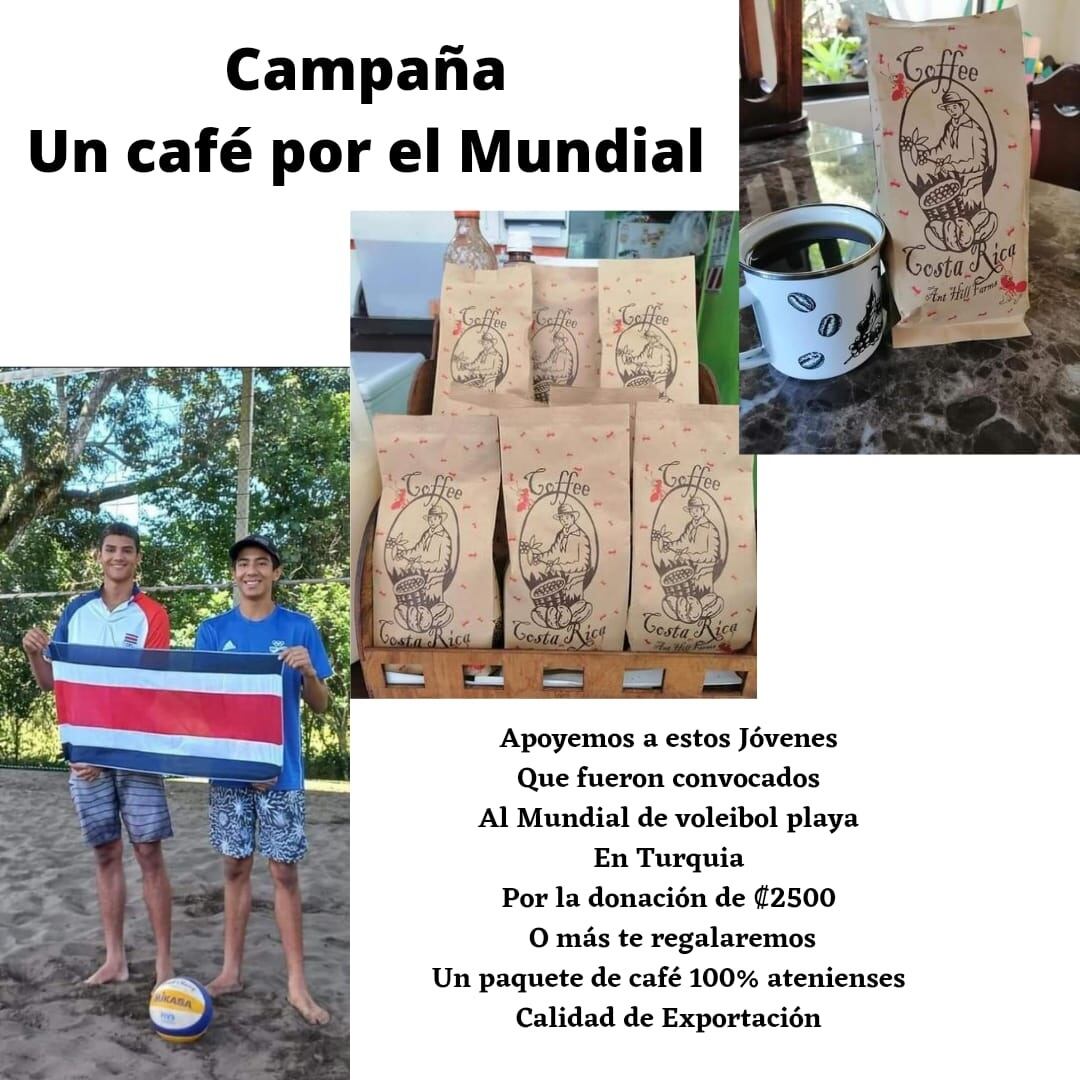 Jhostin Varela y Julián Araya juegan voleibol de playa y necesitan ayuda para ir al mundial sub-19 de Turquía. Cortesía.