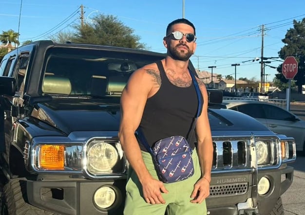 Bryan Ganoza y su hijo Bastian