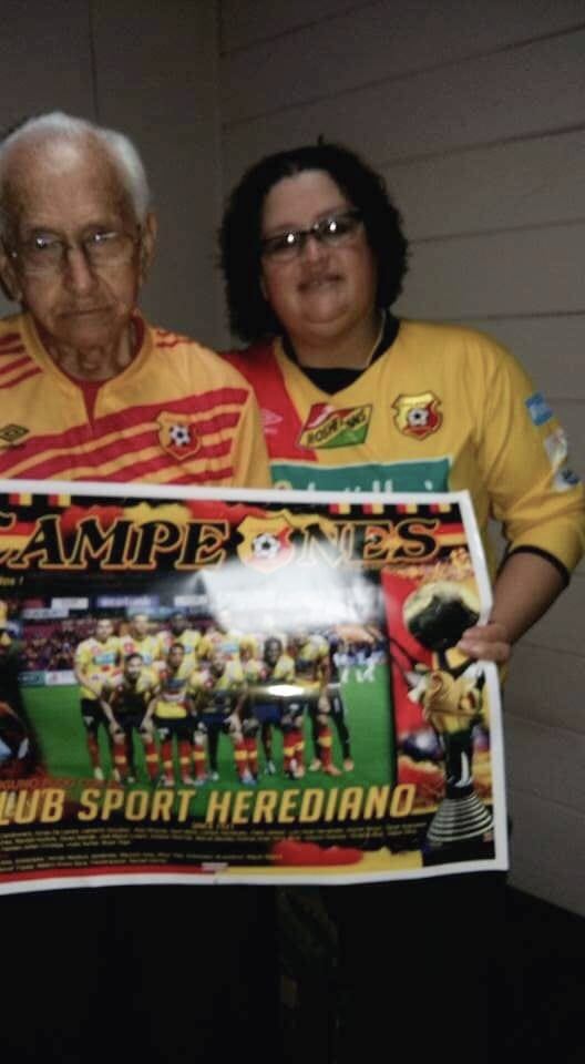 Vicky Barquero, decordora estadio Coyella Fonseca, Club Sport Herediano, Eladio Rosabal Cordero