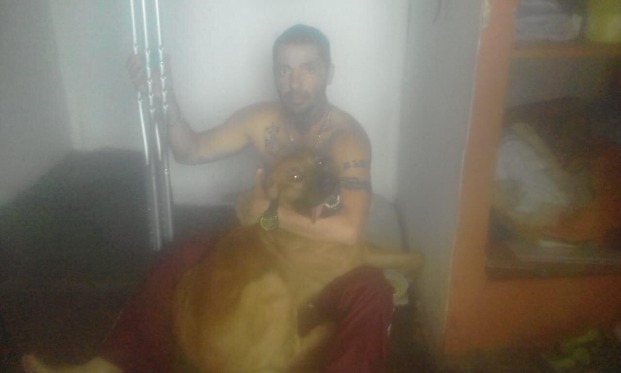 Adrián Garro Fernández, hombre que fue atropellado por patrulla el 25 de octubre en Alajuelita. Foto Adrián Garro.