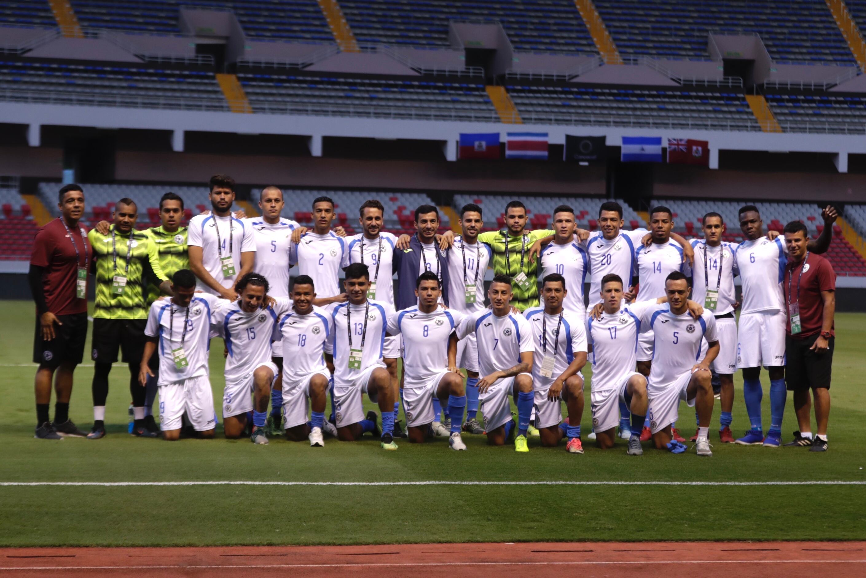15/06/2019, San José, Estadio Nacional, conferencia de prensa y reconocimiento de la cancha del estadio Nacional del equipo de Nicaragua y su entrenador Henry Duarte. Fotografía Jose Cordero