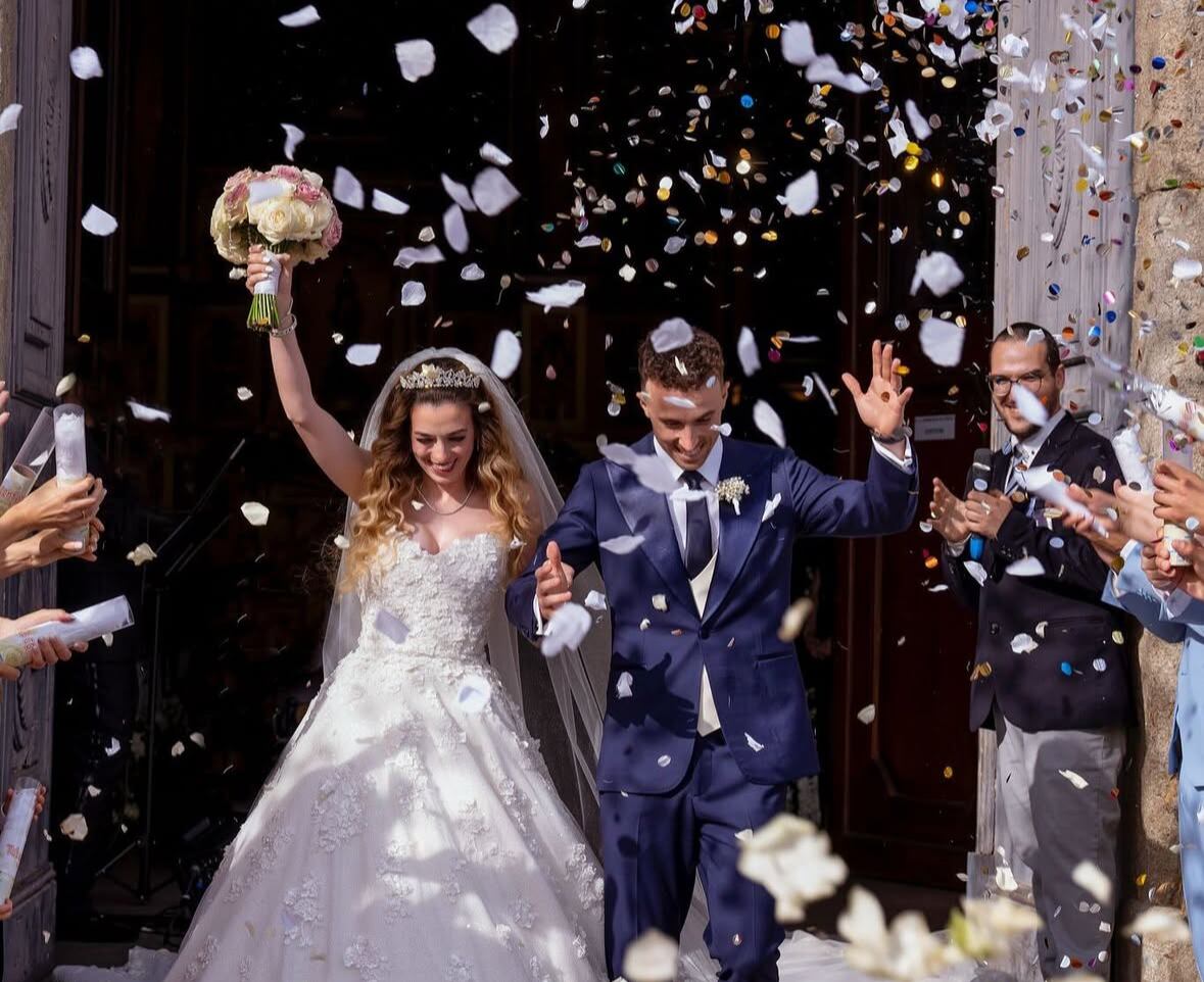 Diogo Jota estaba feliz y orgulloso por la familia que formó con Rute Cardoso, su compañera de toda la vida, con quien se casó el 22 de junio.