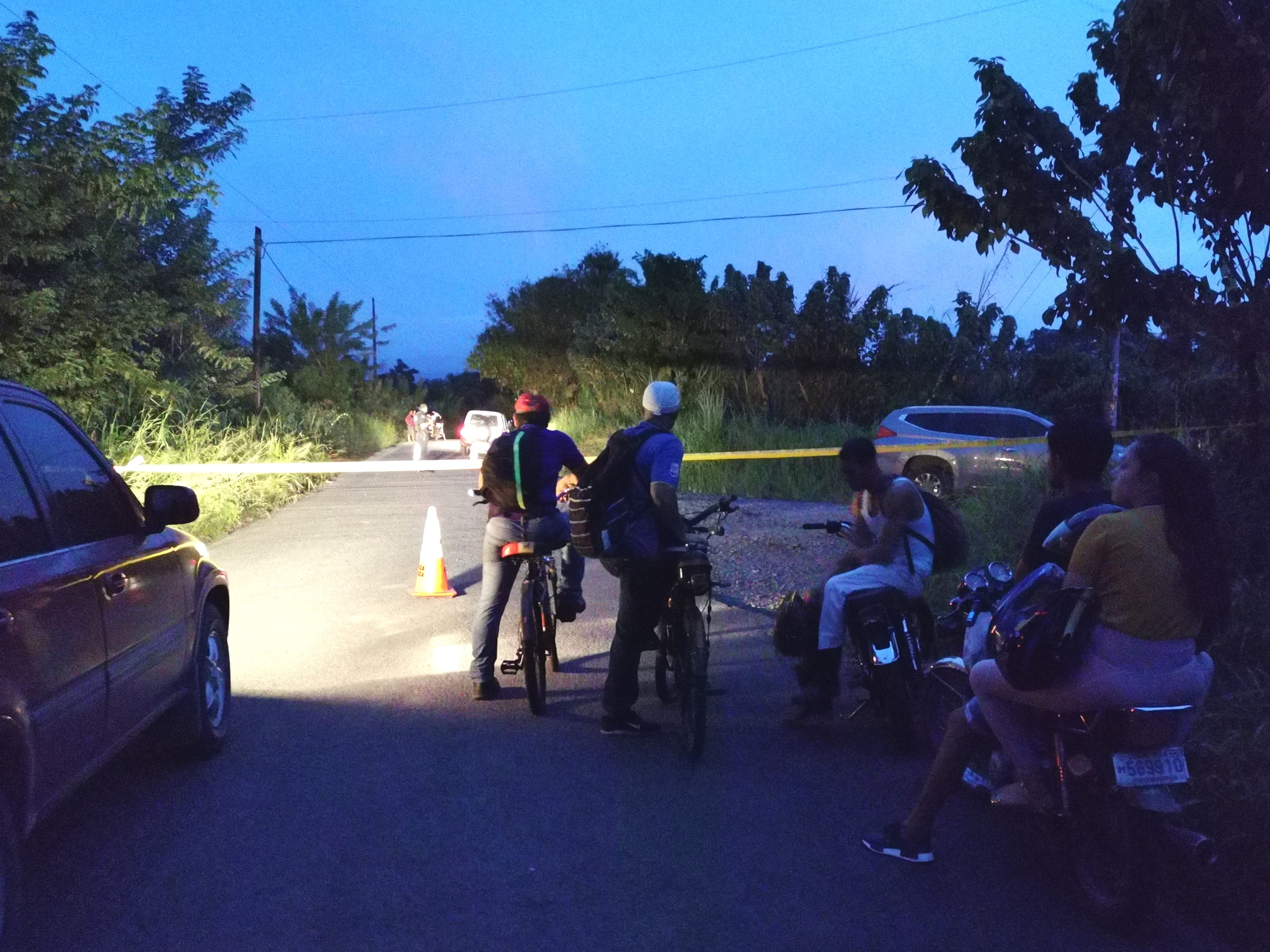 Homicidio en Guácimo. Foto Reyner Montero.