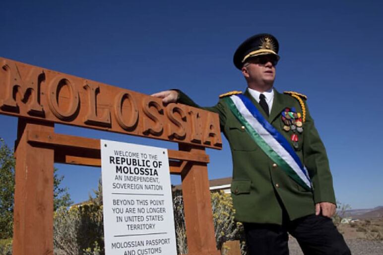 República de Molossia. Fotos: La Nación, GDA