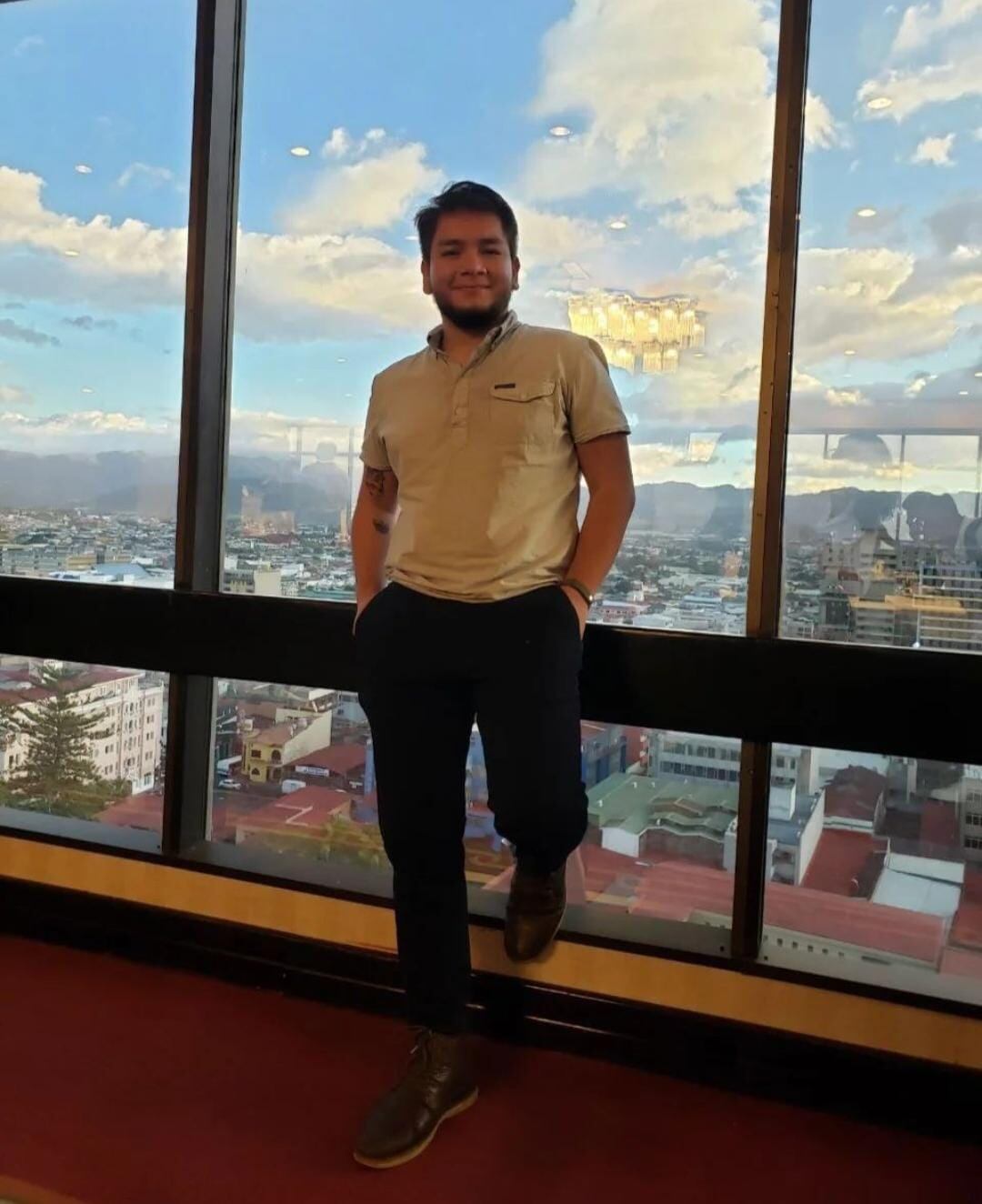 Gender Ananías Sotelo Vargas es un nicaragüense que en el 2018 se vio obligado a dejar su país porque su vida corría peligro