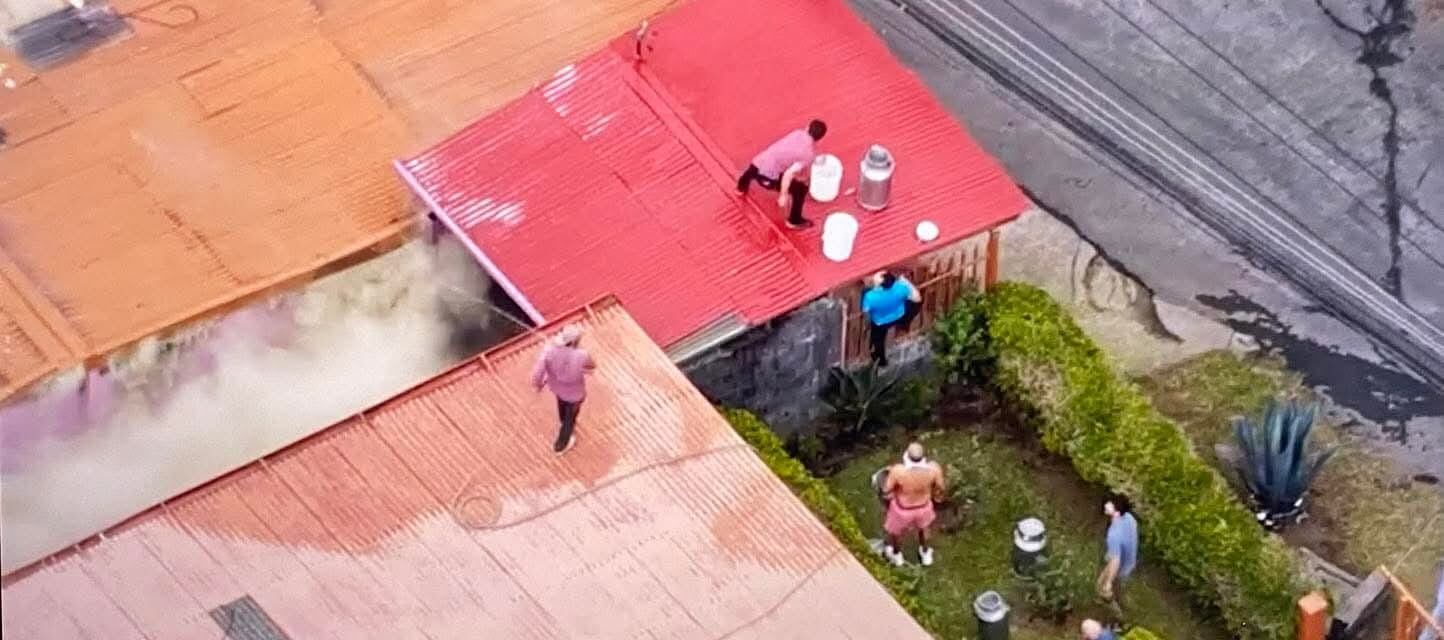 Incendio en Barva de Heredia.