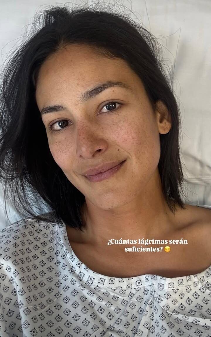 Johanna Solano mostró cómo quedó su rodilla tras fuerte accidente