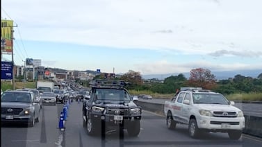 Mujer muere atropellada cerca del peaje de ruta 27 en Escazú