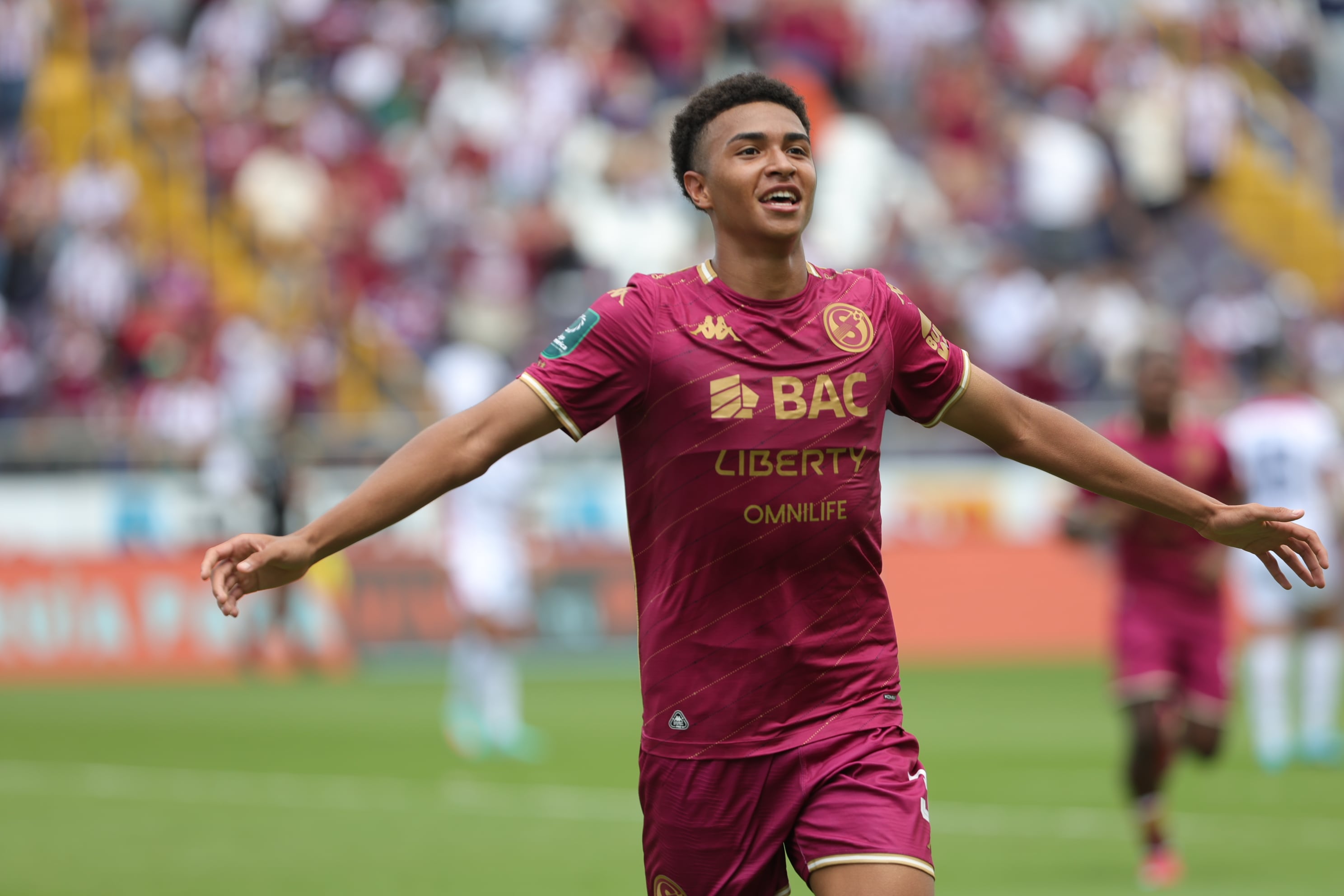 14/09/2025/ juego entre Deportivo Saprissa vs Guadalupe en el estadio Ricardo Saprissa / foto John Durán