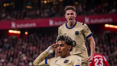 La magia de Lamine Yamal sostiene al Barcelona en una de las visitas más duras del fútbol español