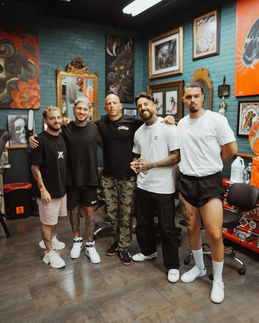 Ami James y Max Rodríguez, tatuadores.