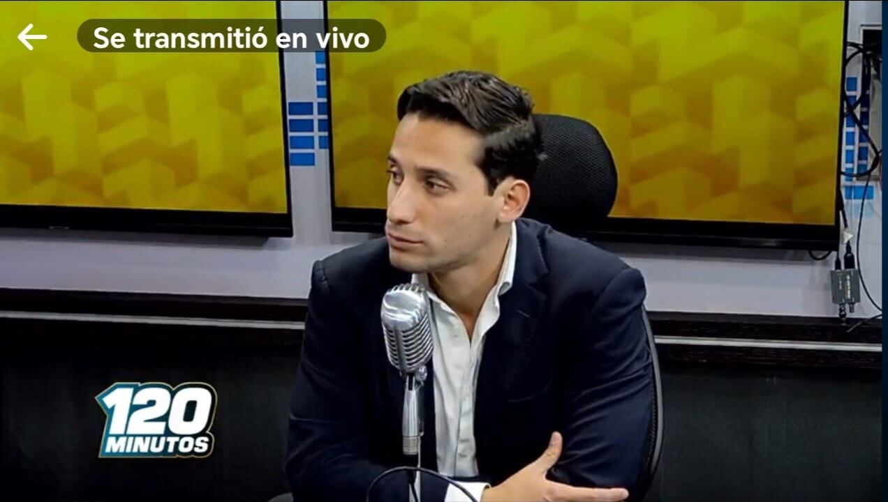 Daniel Murillo, despedida de 120 Minutos, 16 de febrero de 2024.
