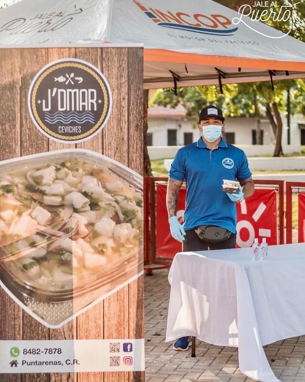 Jean Dávila ofrecerá su plato estrella a los porteños: el ceviche de piangua. Cortesía.