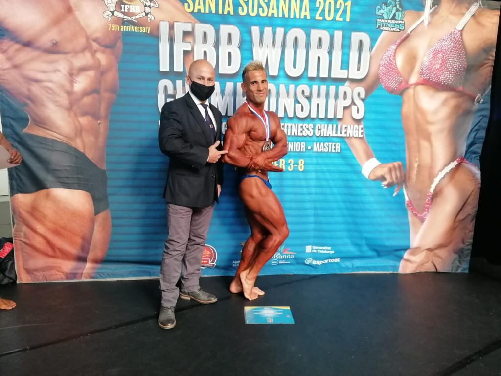 Anthony Orozco, subcampeón de Fisicoculturismo