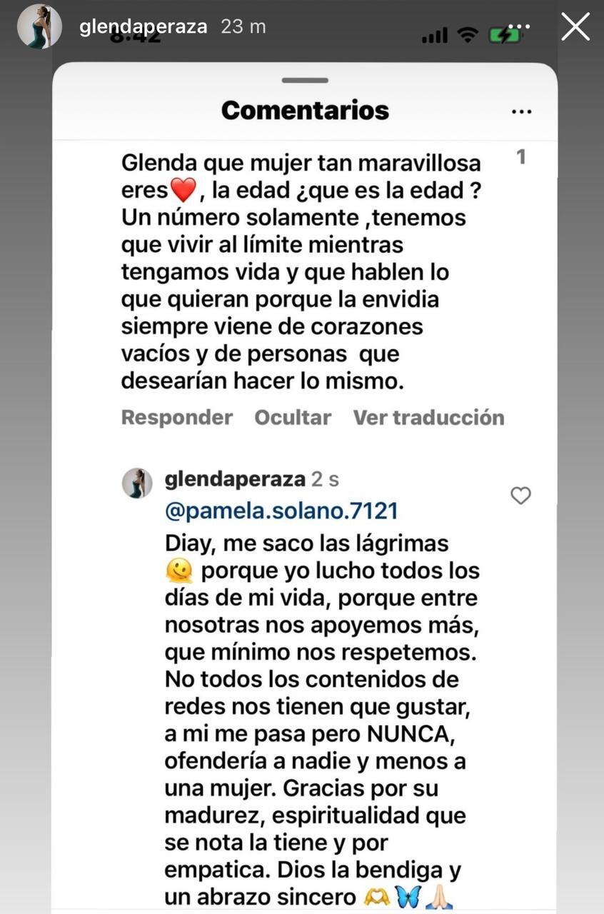 Glenda Peraza y su criticada y sensual foto