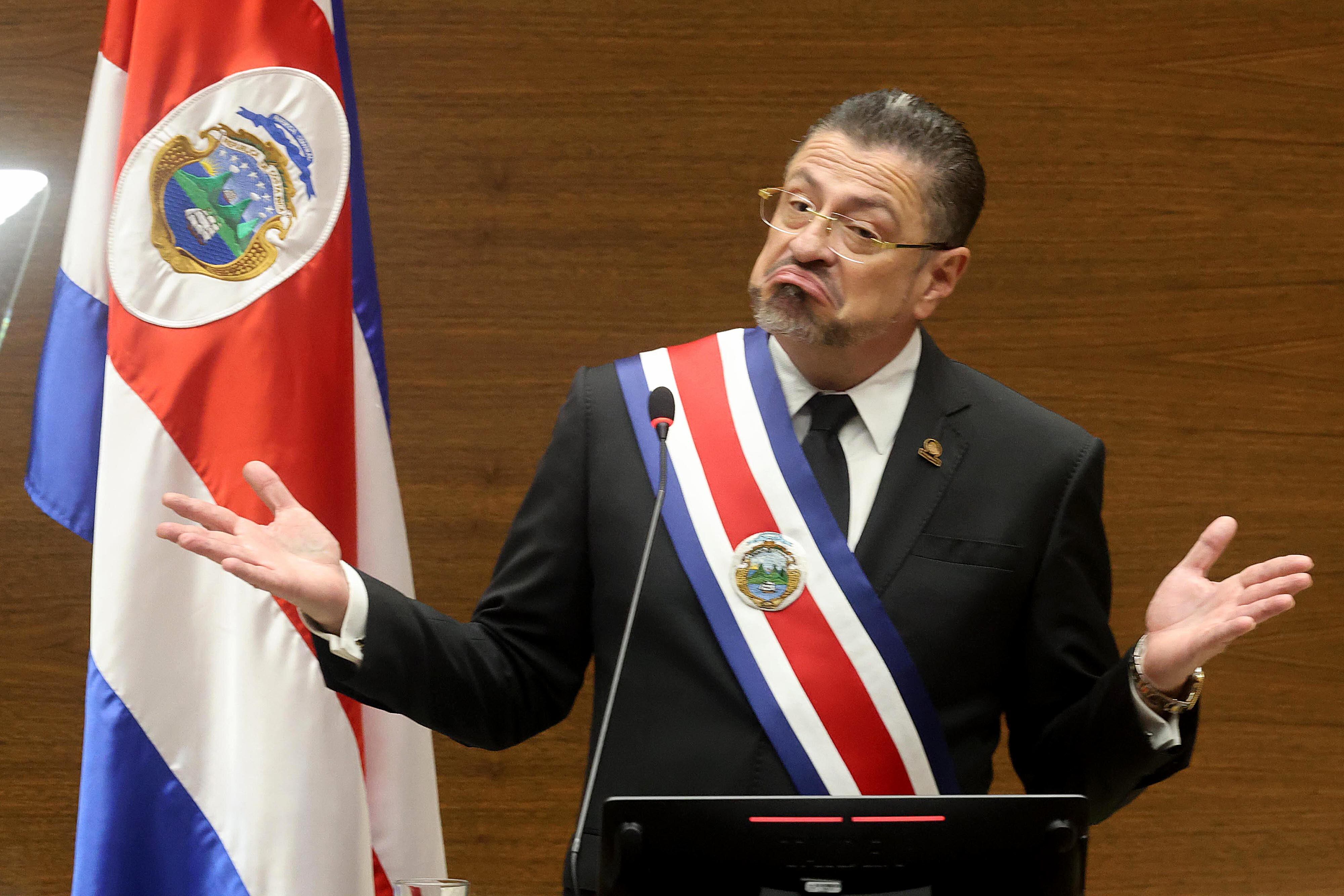 02/05/2024    Asamblea Legislativa. Rendición de cuentas del segundo año de gobierno, por parte del mandatario Rodrigo Chaves, en el Plenario Legislativo. Foto: Rafael Pacheco Granados