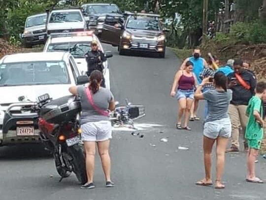 Niño de 3 años fallece en accidente de tránsito en Bagaces, Guanacaste. Foto cortesía.