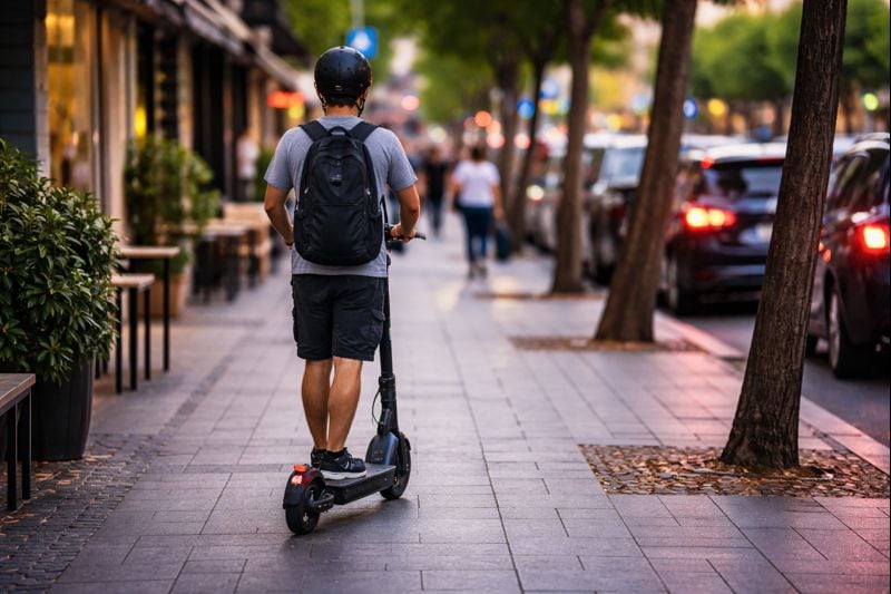 Los scooters eléctricos aumentaron en las calles del país durante diciembre.