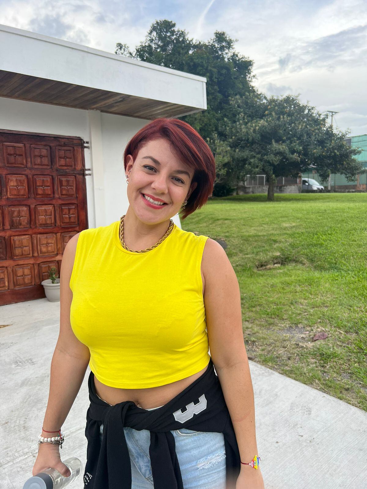 La emperatriz del señorismo, Adriana Alvarado está en Costa Rica y contó lo que le gusta hacer cuando visita Tiquicia.