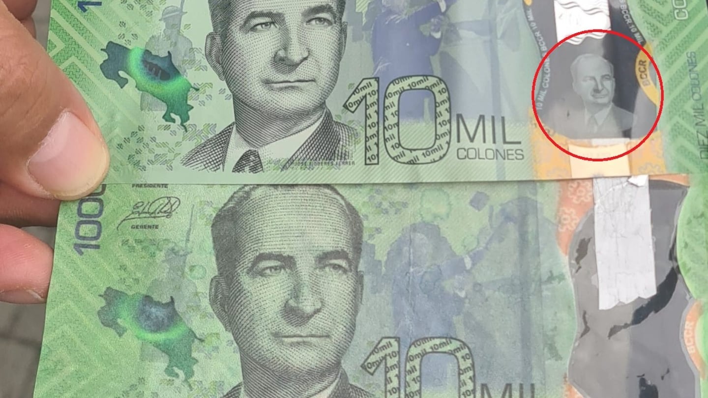 Mensaje en redes sociales alerta sobre falsificación masiva de billetes de ¢ 10.000 y esto dice el Banco Central | La Teja