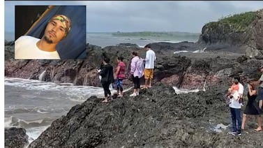 Doloroso adiós: familia deja playa tras búsqueda de joven desaparecido y deja algo en honor a él