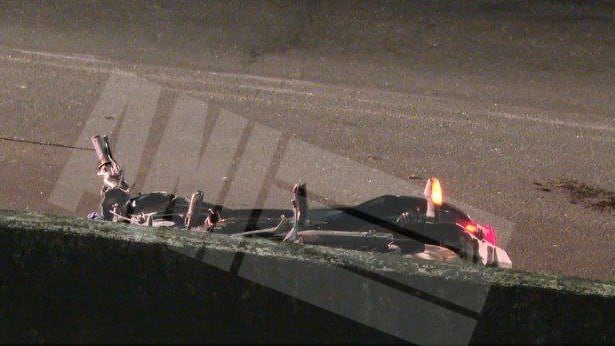 Moto invade carril y choca contra carro, en esta fatalidad una muchacha sobrevivió, pero murió un hombre que la acompañaba en Hatillo 8, sobre circunvalación. Foto: ANI