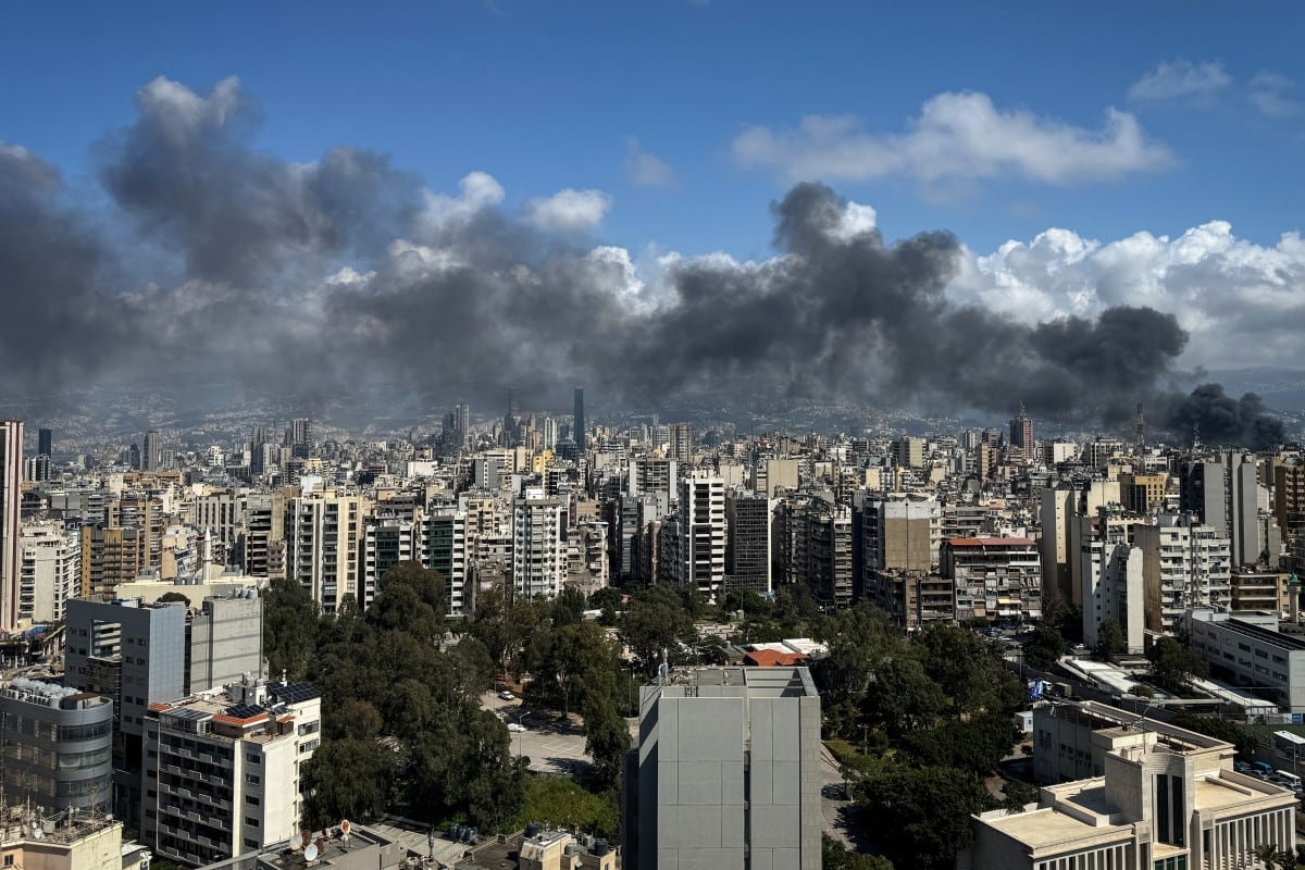 Israel lanzó una serie de bombardeos sobre Beirut el 8 de abril, el ataque más violento contra la capital libanesa desde el inicio de la guerra.