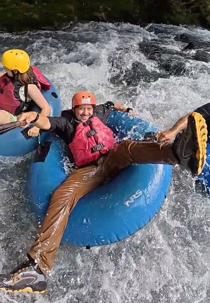 Jhon Durán es todo un aventurero.