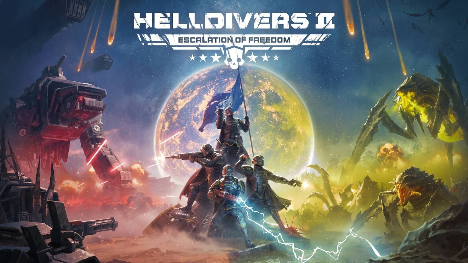 Helldivers 2 expandió su universo con su última actualización "Escalation of Freedom". Foto: PlayStation.blog.