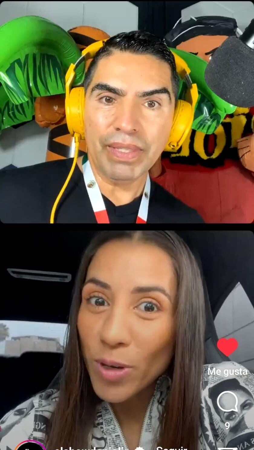 Yokasta Valle fue invitada especial de reconocido presentador mexicano