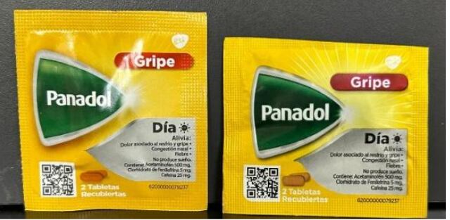 Salud alerta sobre Panadol falsificadas