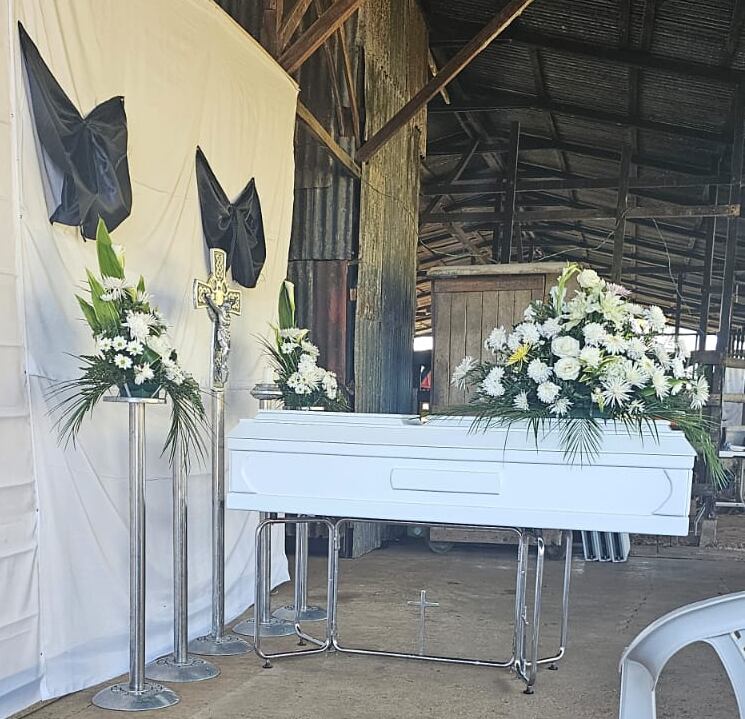 Despedida de tatiana fallecida en accidente en Pérez Zeledón