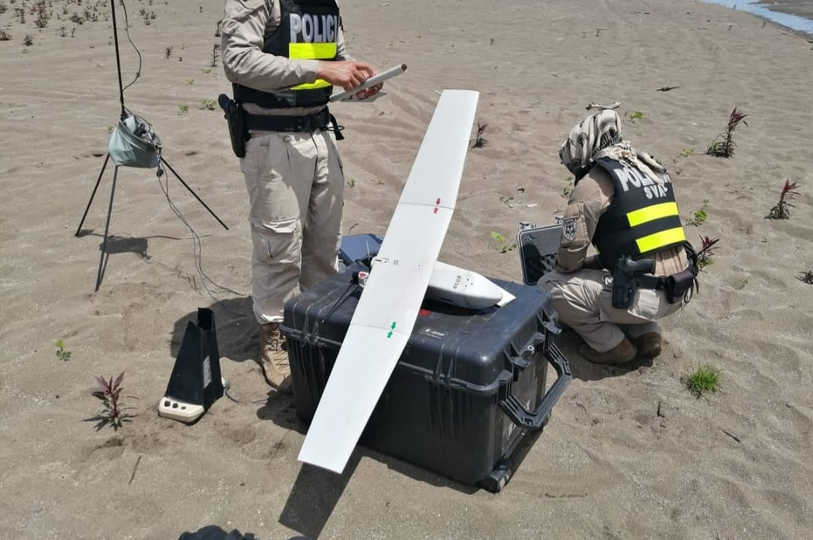 Aeronaves no tripuladas. Foto MSP.