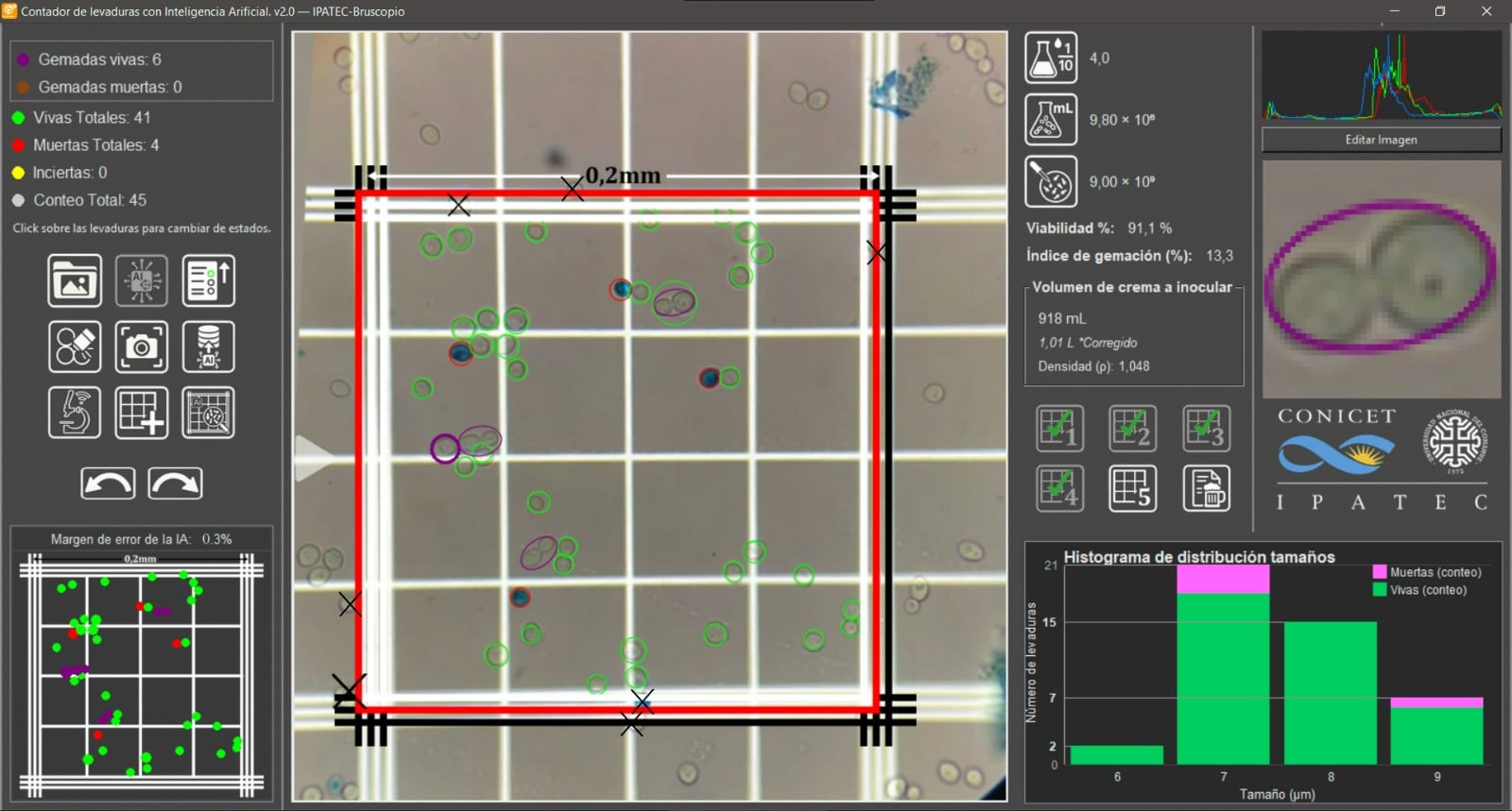 Brandon Antonio Segura desarrolló la Inteligencia Artificial con otros expertos para estudiar las levaduras de las cervezas en un instituto científico en Argentina.