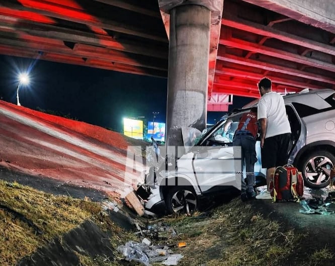Un joven conductor perdió la vida de forma trágica la noche de este sábado 21 de marzo del 2026 en un accidente de tránsito en Río Segundo de Alajuela. Foto: ANI