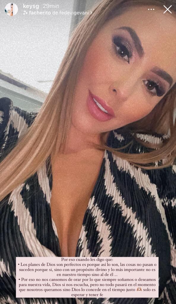 Keyla Sánchez, junto a su nuevo novio, Alejandro Sequeira