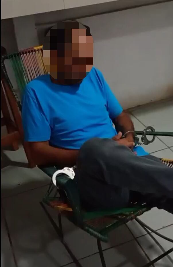 El minuto fue grabado minutos después de que Sánchez fue capturado. Foto cortesía para La Teja.