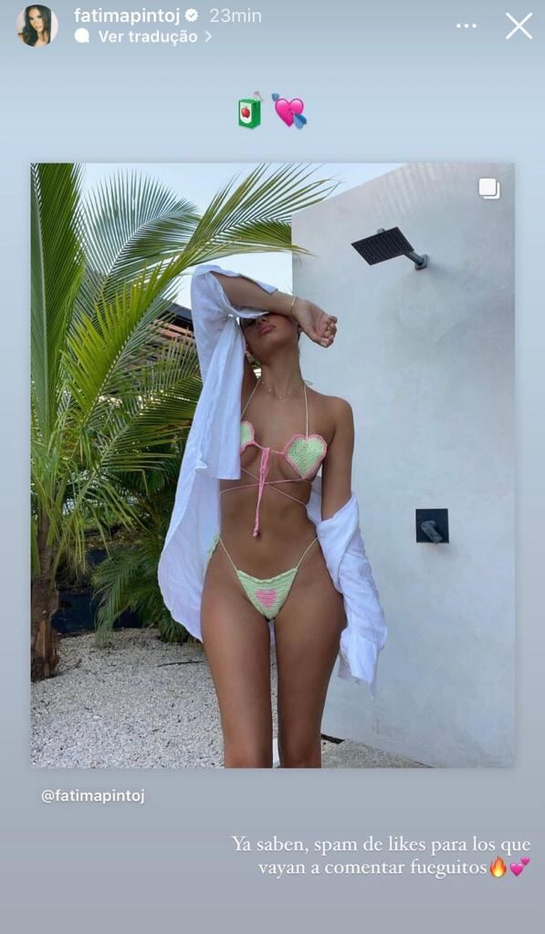 La cantante costarricense Fátima Pinto