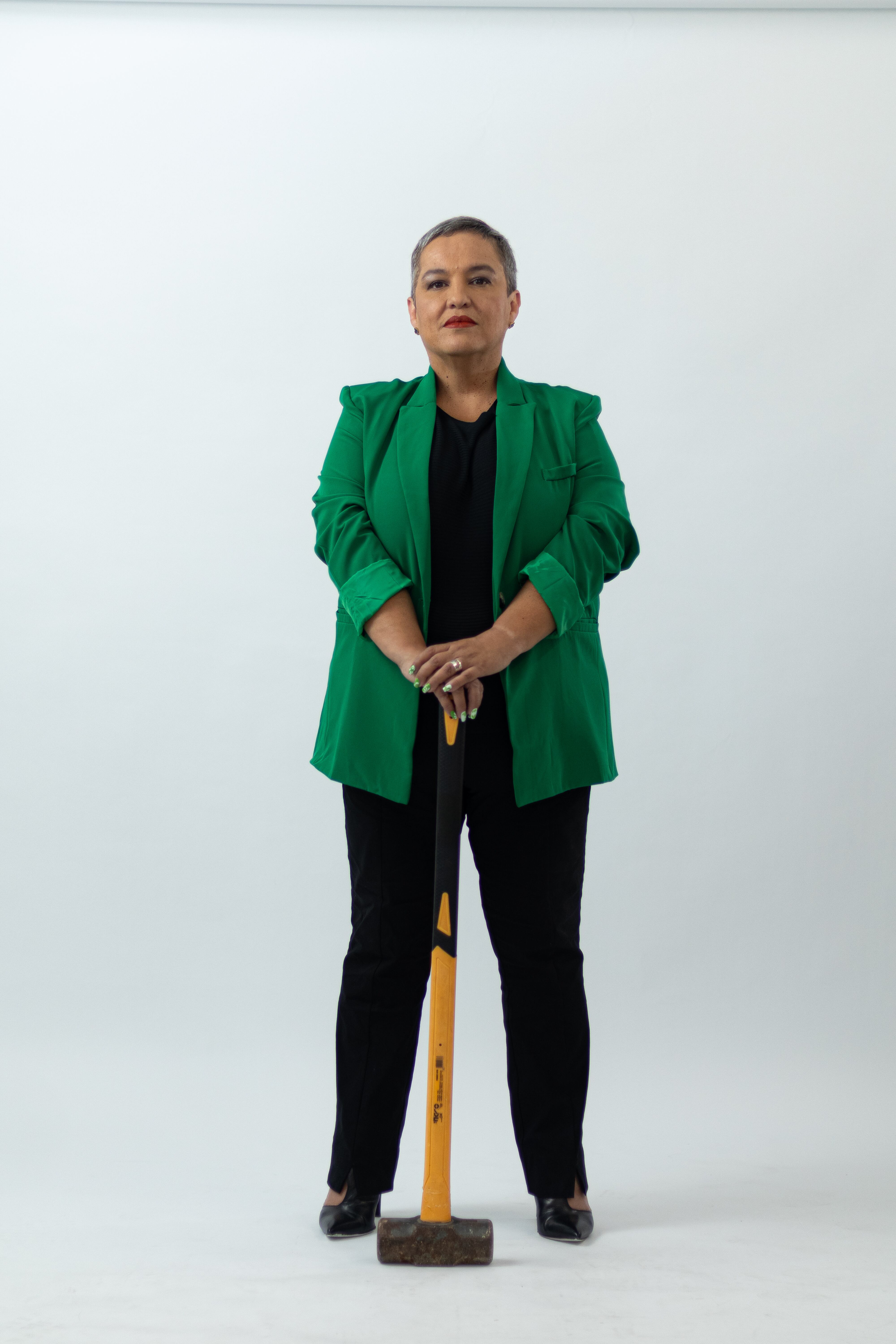 La diputada del PLN, María Carolina Delgado Ramírez, quien además es precandidata presidencial de los liberacionistas.