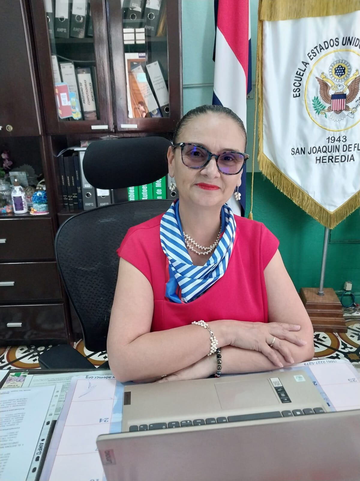 Directora escolar María Antonieta Grijalba. Foto: María Antonieta Grijalba para La Teja