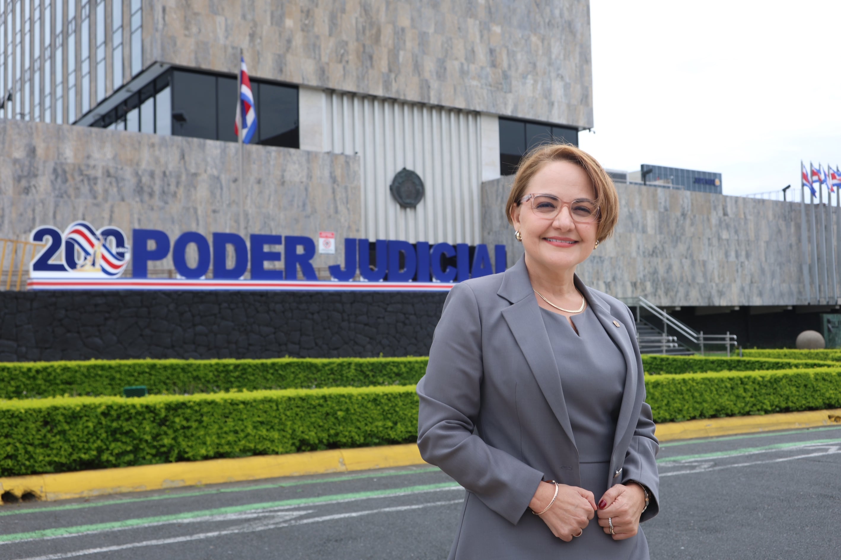 Retratos de Patricia Vargas nueva presidente de La Corte Suprema de Justicia / Foto John Durán