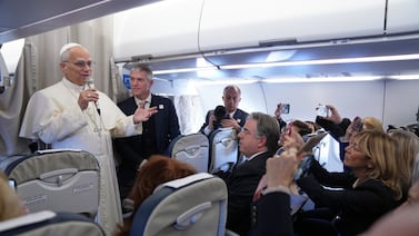 León XIV inició su primer viaje como papa: “Lo esperaba con mucha ilusión”