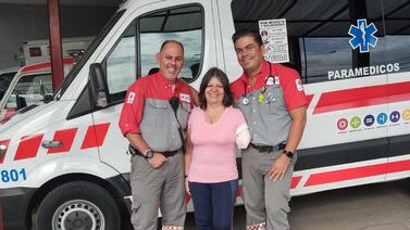 Señora se reencontró con los “ángeles” que le dieron una segunda oportunidad