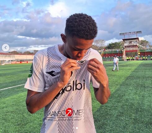 Shawn Johnson 
Lateral del Herediano
20 años de edad
Marcó su primer gol en la Primera División
27 de enero del 2024
Cortesía Herediano