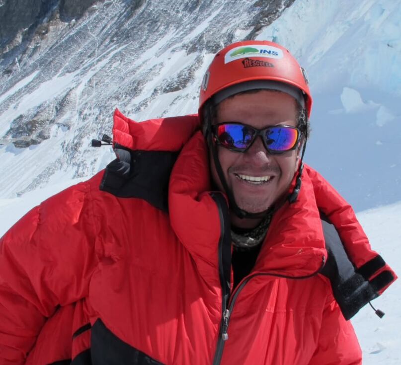 Warner Rojas, alpinista costarricense