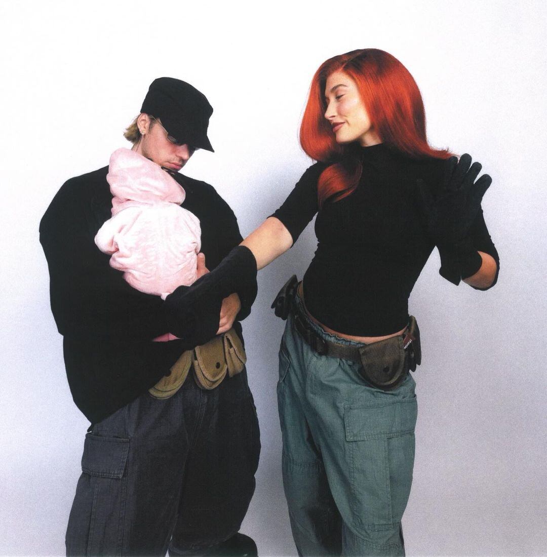 Justin Bieber y su pareja Hailey mostraron por primera vez a su bebé Jack Blues. Instagram.