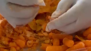 Policía Penitenciaria decomisa droga oculta en bolsa de snacks en centro penal