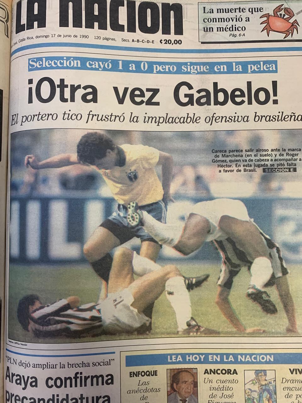 Costa Rica Brasil Italia 90.